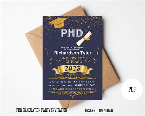 phd graduation party|programme for graduation party.